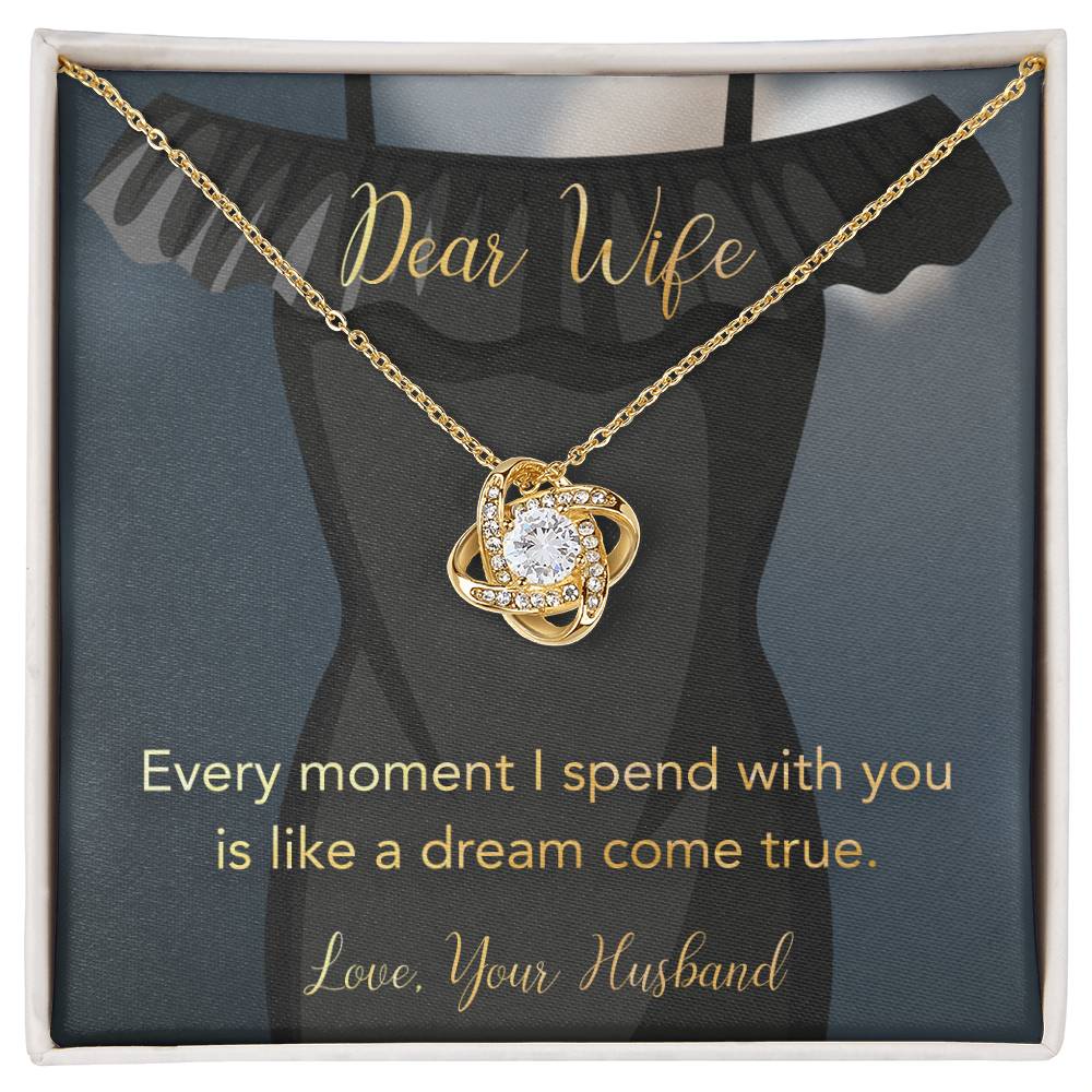 To My Wife Necklace - Every Moment