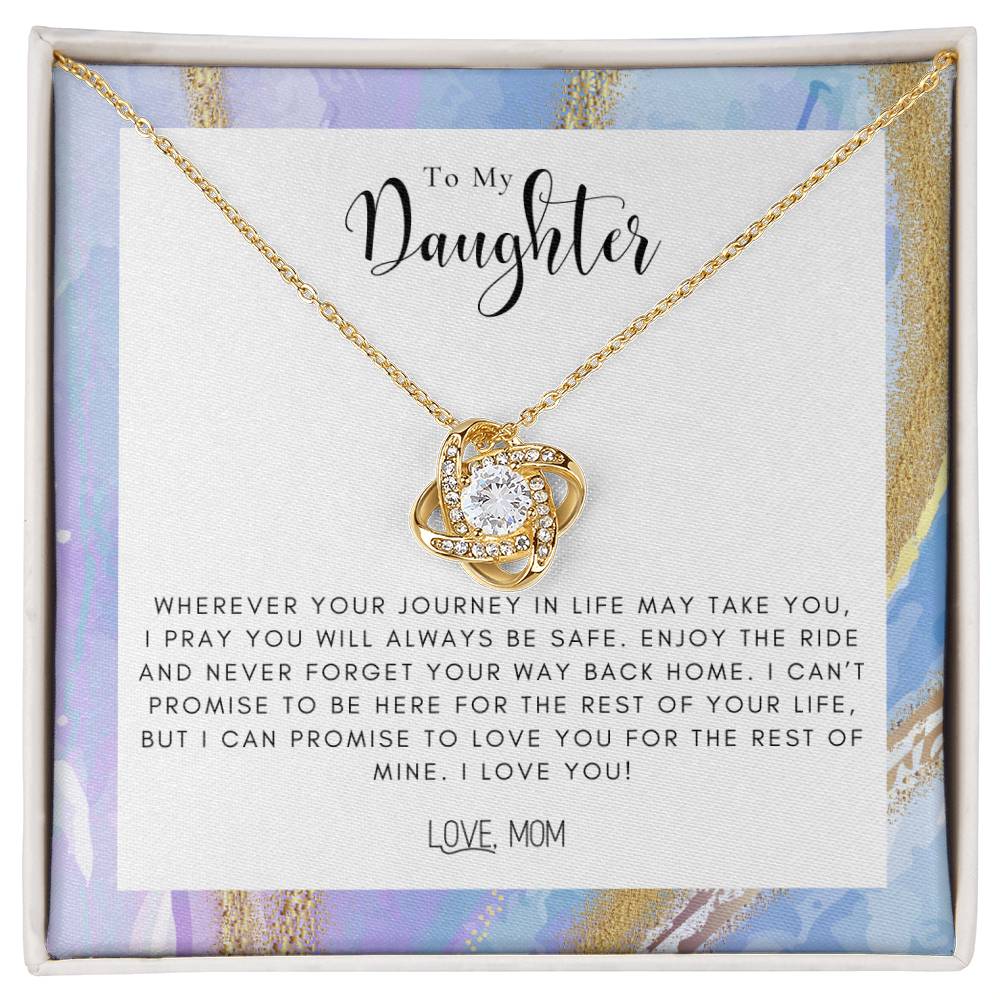 Daughter Mother's Day Gift | to My Daughter Necklace From Mom | Grown Up Daughter Gift From Mom | Gift for Daughter From Mom | Daughters Birthday Gift