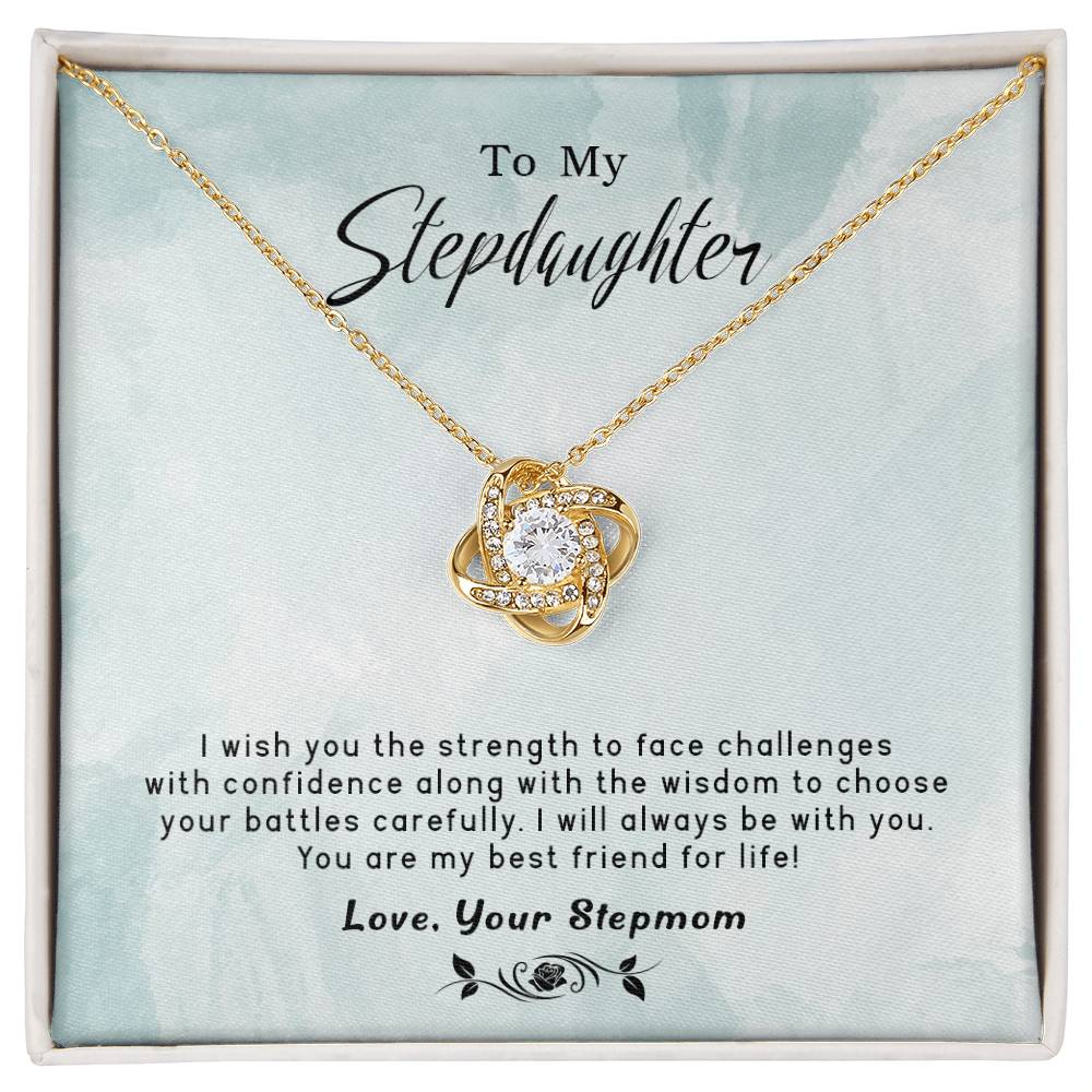 To My Stepdaughter - Best Friend for Life - Necklace