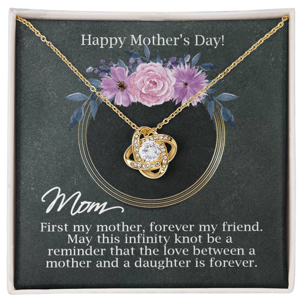 Sale Ending Soon! First My Mother, Forever My Friend Necklace for Mother's Day