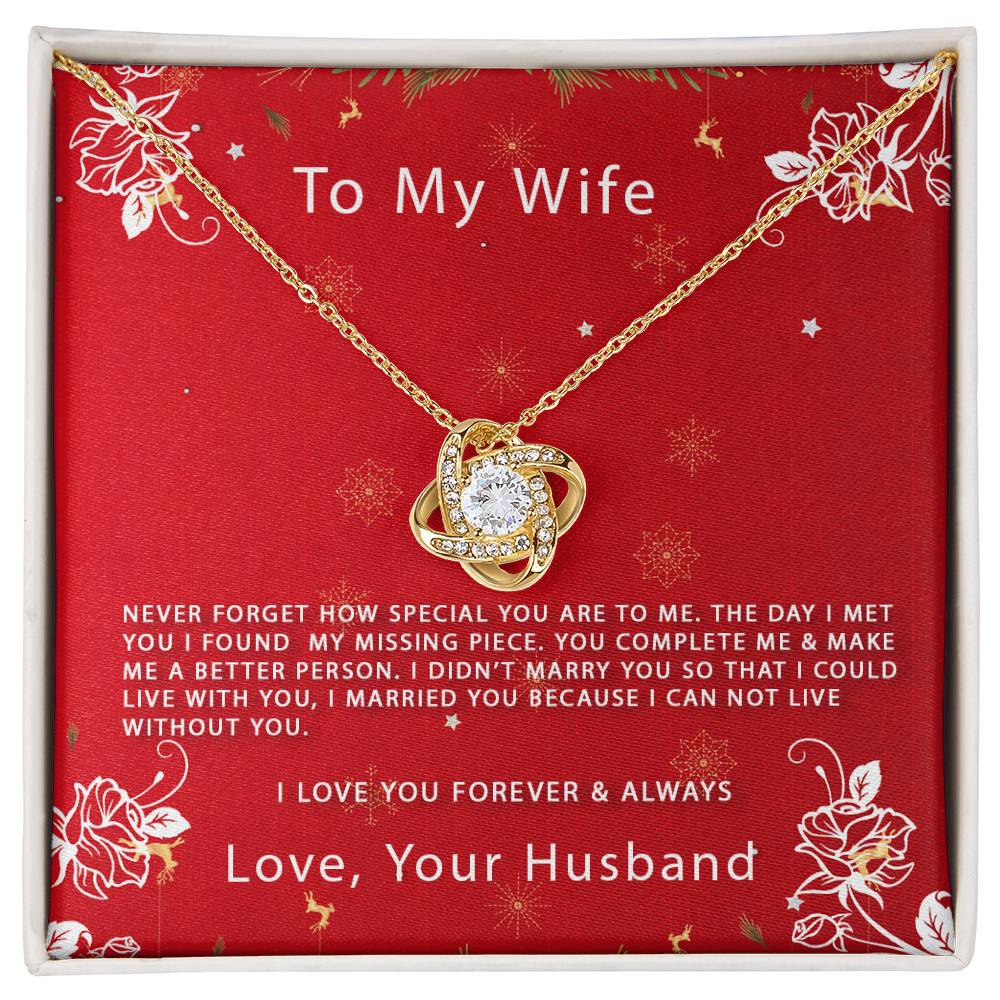 To My Wife - Never Forget How Special You Are to Me.