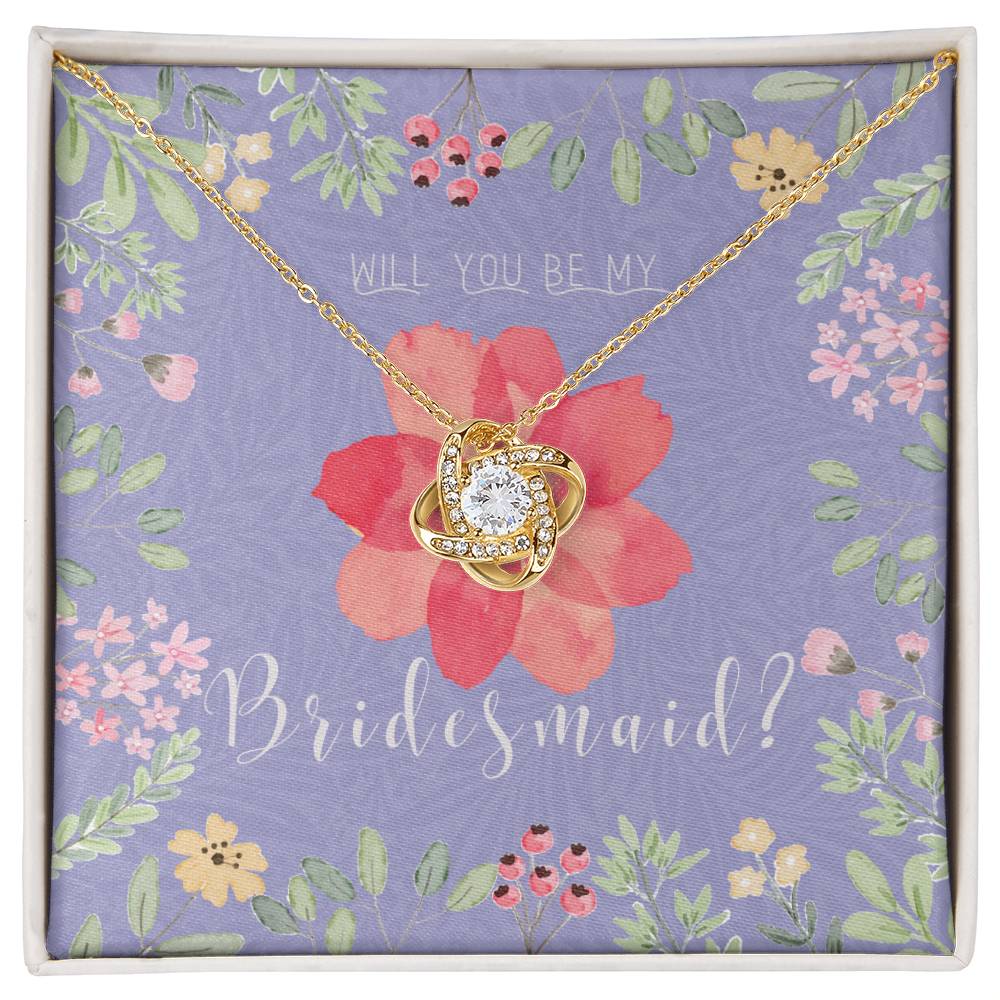 Bridesmaid Proposal Necklace | Bridesmaid Proposal Jewelry | Bridesmaid Proposal | Matron of Honor Gift | Maid of Honor Gift Necklace | Be My Bridesmaid | Will You Be My Bridesmaid?