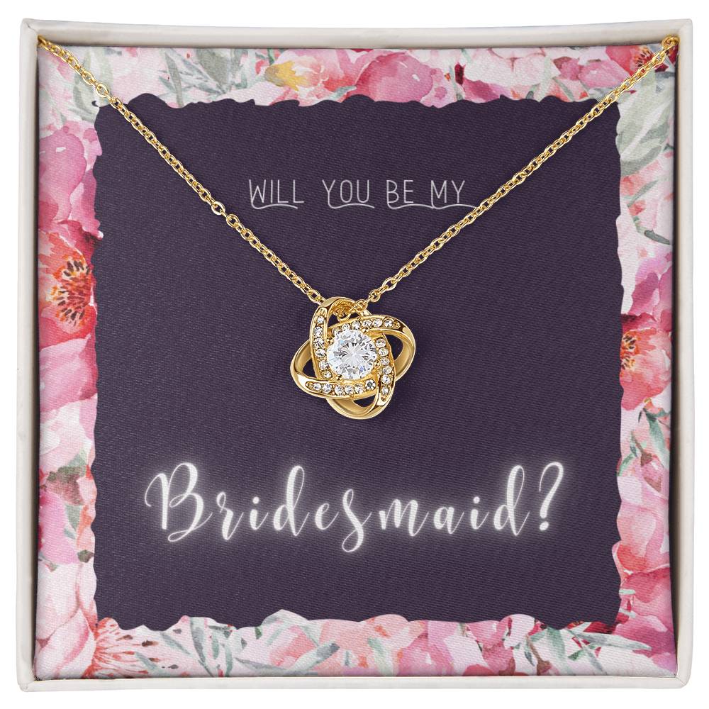 Bridesmaid Proposal Necklace | Bridesmaid Proposal Jewelry | Bridesmaid Proposal | Matron of Honor Gift | Maid of Honor Gift Necklace | Be My Bridesmaid | Will You Be My Bridesmaid?