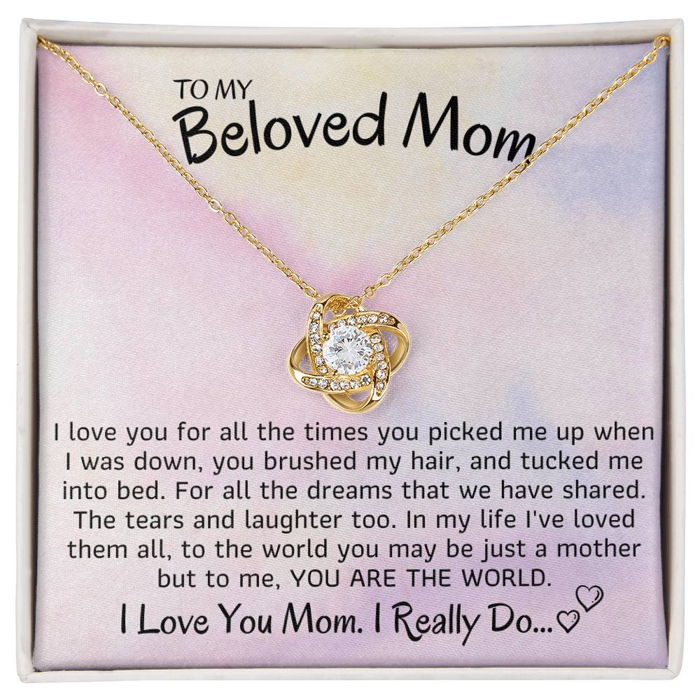 Enticing Love Knot Necklace