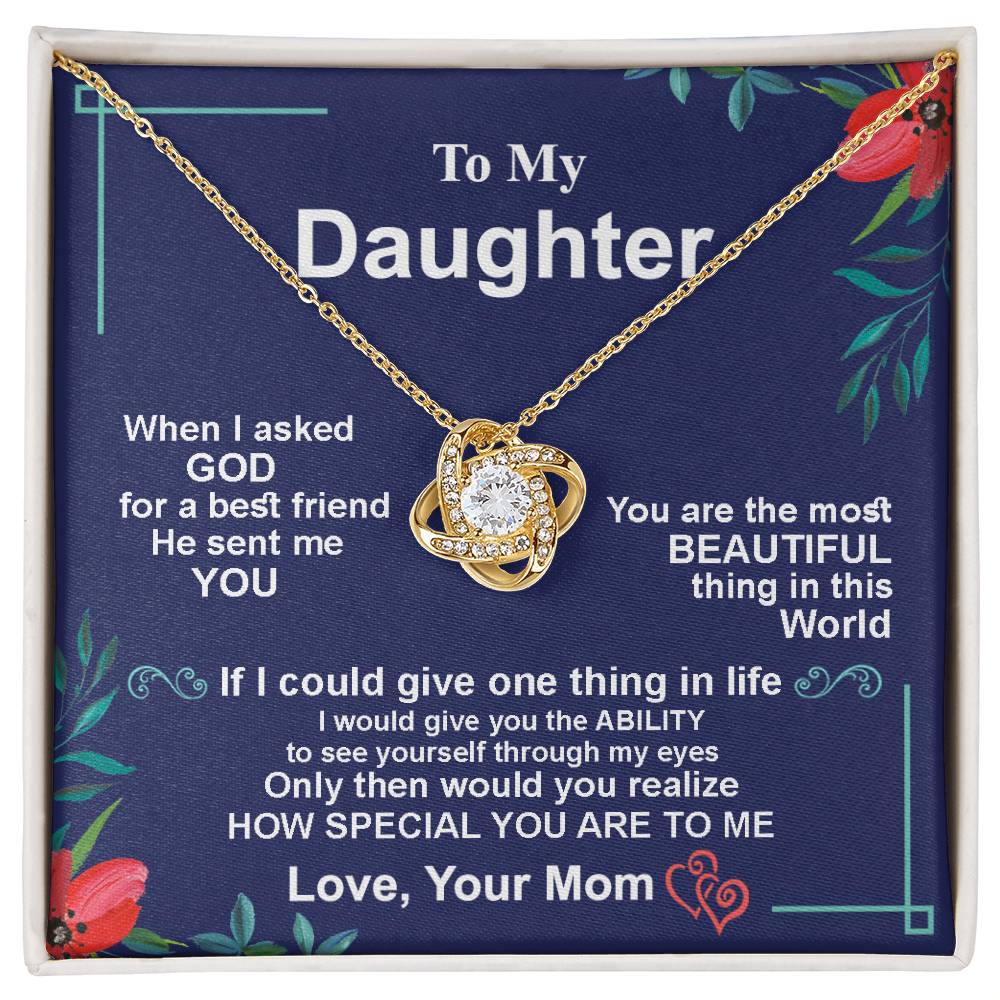 To My Daughter - You Are Special to Me - Necklace