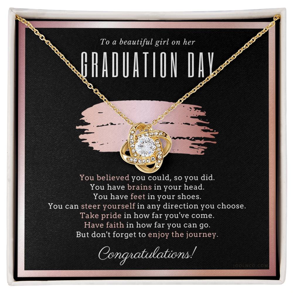 Graduation Gift Necklace for Daughter, College Graduation Gift for Her, High School, Senior Graduation, Mba, Phd, Master, Class of 2021