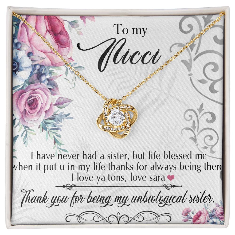 To My Nicci