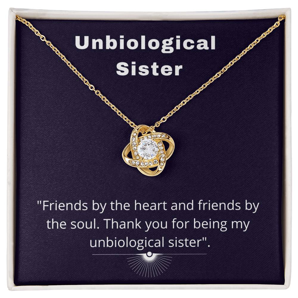 To My Unbiological Sister - Bestfriend Forever - Necklace