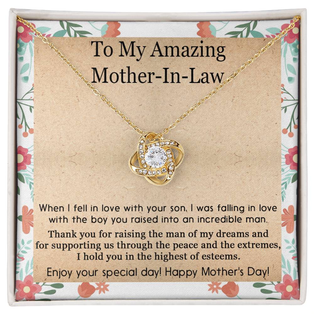 (Almost Gone) Gift for Mother-In-Law - Support Us - Love Knot
