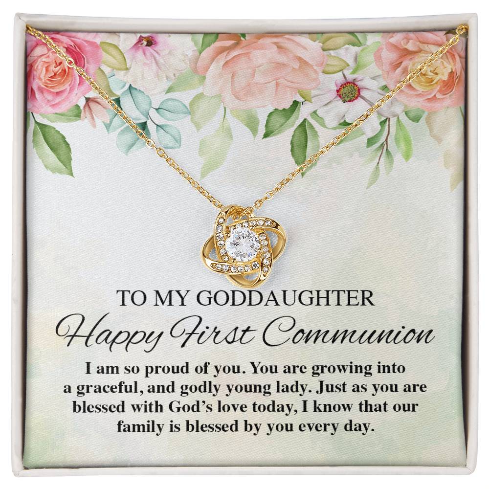 To My Goddaughter Happy First Communion