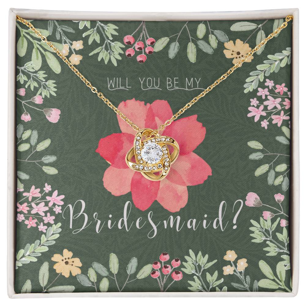 Bridesmaid Proposal Necklace | Bridesmaid Proposal Jewelry | Bridesmaid Proposal | Matron of Honor Gift | Maid of Honor Gift Necklace | Be My Bridesmaid | Will You Be My Bridesmaid?