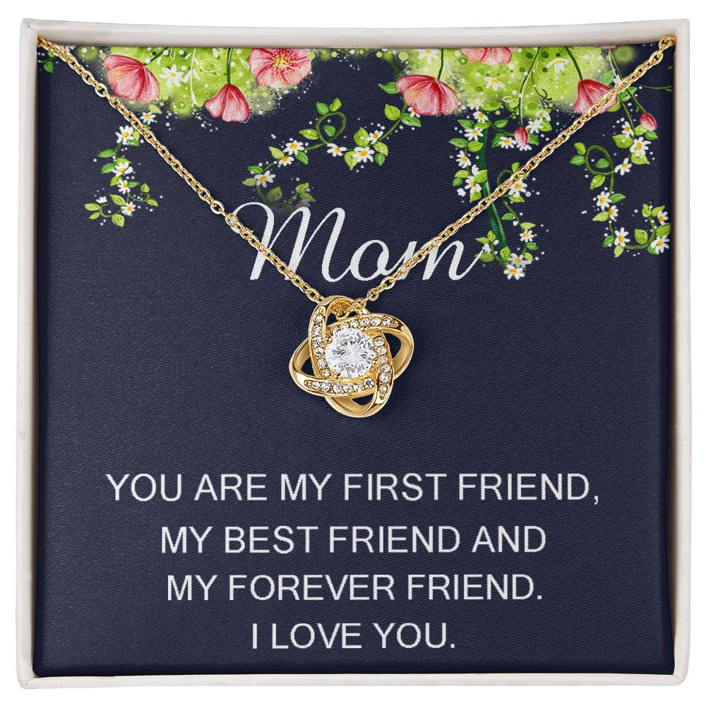 Necklace Gift for Mom • Mother's Day Gift • Birthday Gift for Mom • Mom Gift From Daughter • Mom Gift From Son • Mothers Day Love Knot Necklace