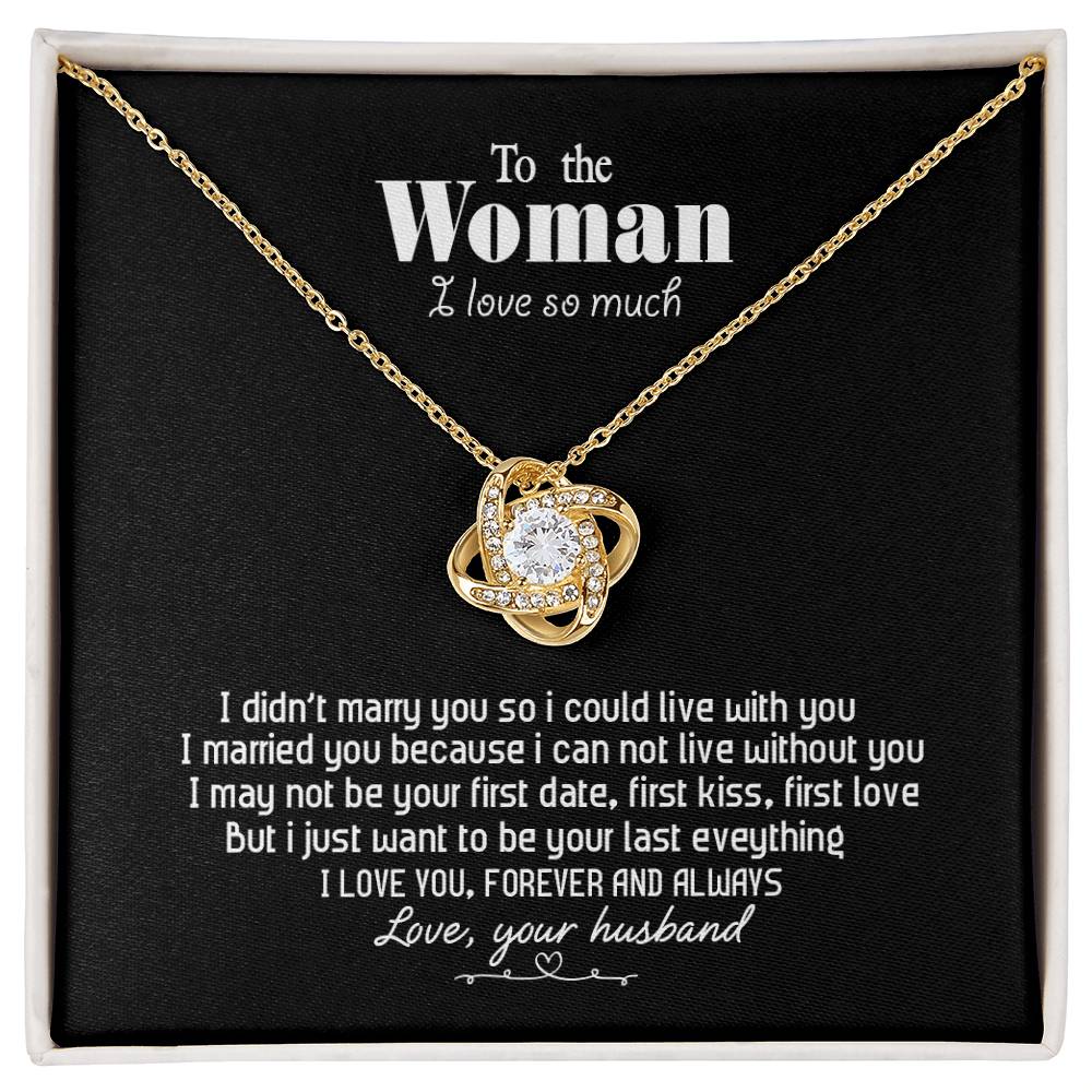 To the Woman I Love So Much, Gift for Wife