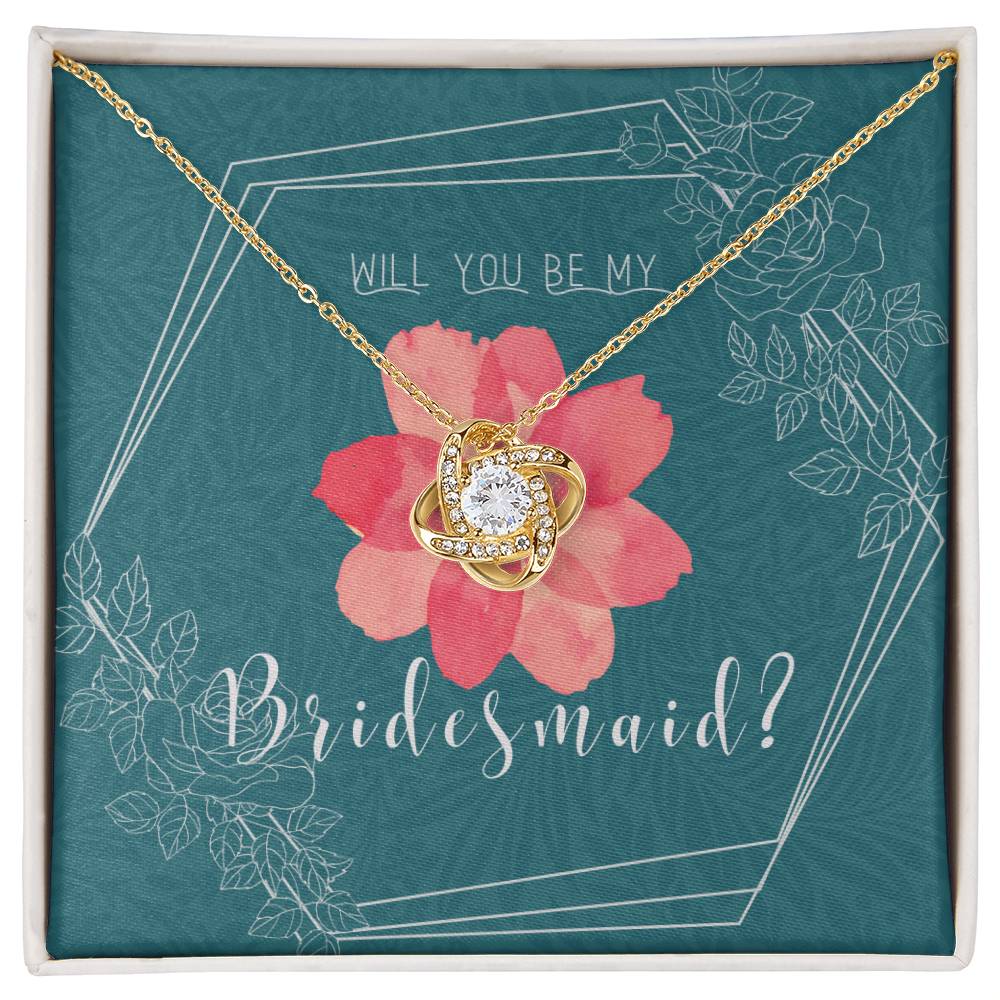 Bridesmaid Proposal Necklace | Bridesmaid Proposal Jewelry | Bridesmaid Proposal | Matron of Honor Gift | Maid of Honor Gift Necklace | Be My Bridesmaid | Will You Be My Bridesmaid?