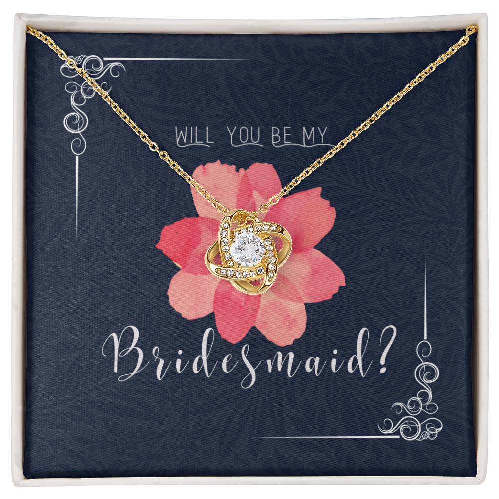 Bridesmaid Proposal Necklace | Bridesmaid Proposal Jewelry | Bridesmaid Proposal | Matron of Honor Gift | Maid of Honor Gift Necklace | Be My Bridesmaid | Will You Be My Bridesmaid?