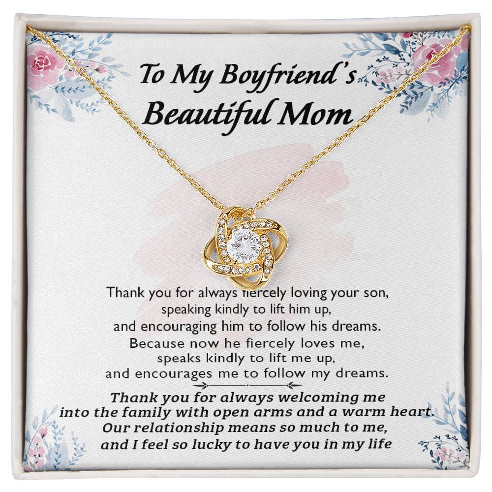 (Almost Gone) Gift for Boyfriend's Mom - Lift Him Up - Love Knot