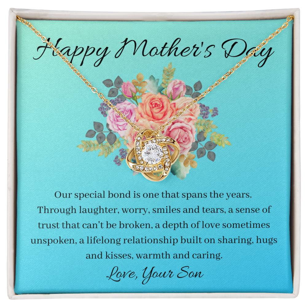 Happy Mother's Day - Love Knot Necklace - Love, Your Son