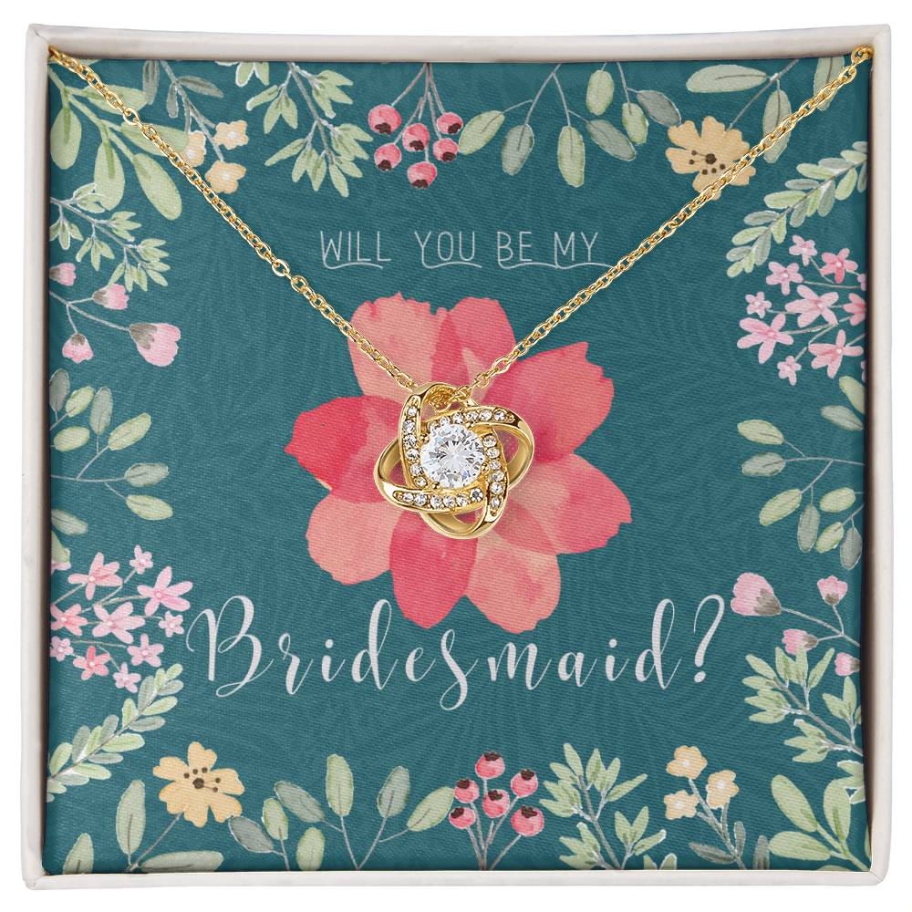 Bridesmaid Proposal Necklace | Bridesmaid Proposal Jewelry | Bridesmaid Proposal | Matron of Honor Gift | Maid of Honor Gift Necklace | Be My Bridesmaid | Will You Be My Bridesmaid?