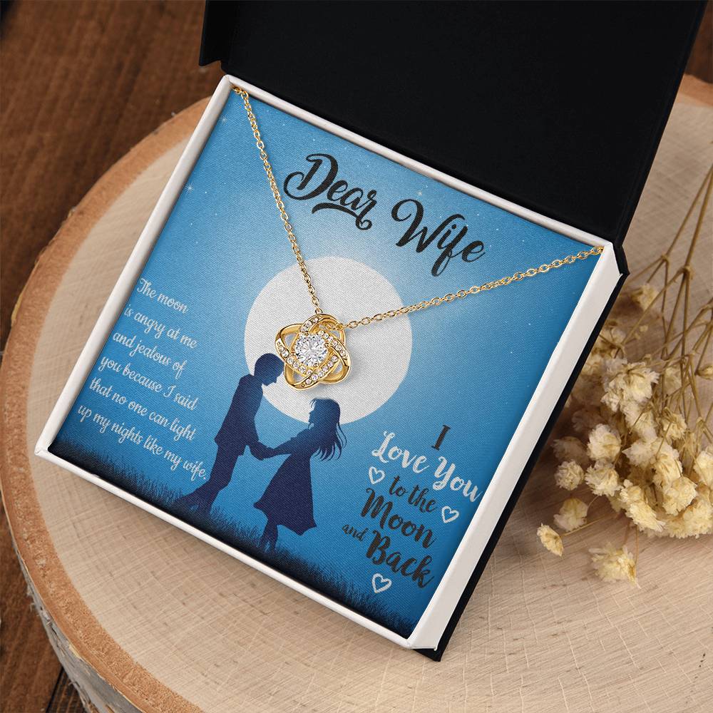 Dear Wife - I Love You - 925 Sterling Silver Pendant