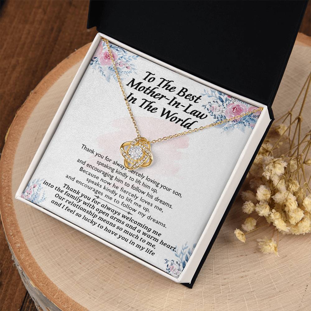 (Almost Gone) Gift for Mother-In-Law - Lift Him Up - Love Knot