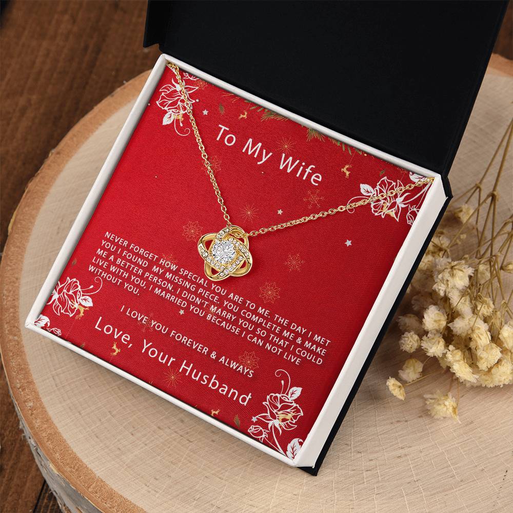 To My Wife - Never Forget How Special You Are to Me.