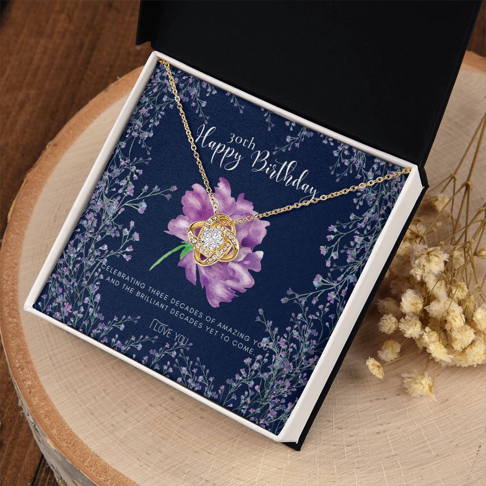 30th Birthday Gifts for Women | Necklace for Her | 3 Decade Jewelry | 30 Years Old | Best Friend Gift | 30th Birthday Gift Necklace | Birthday Gift | Jewelry Gift for Her