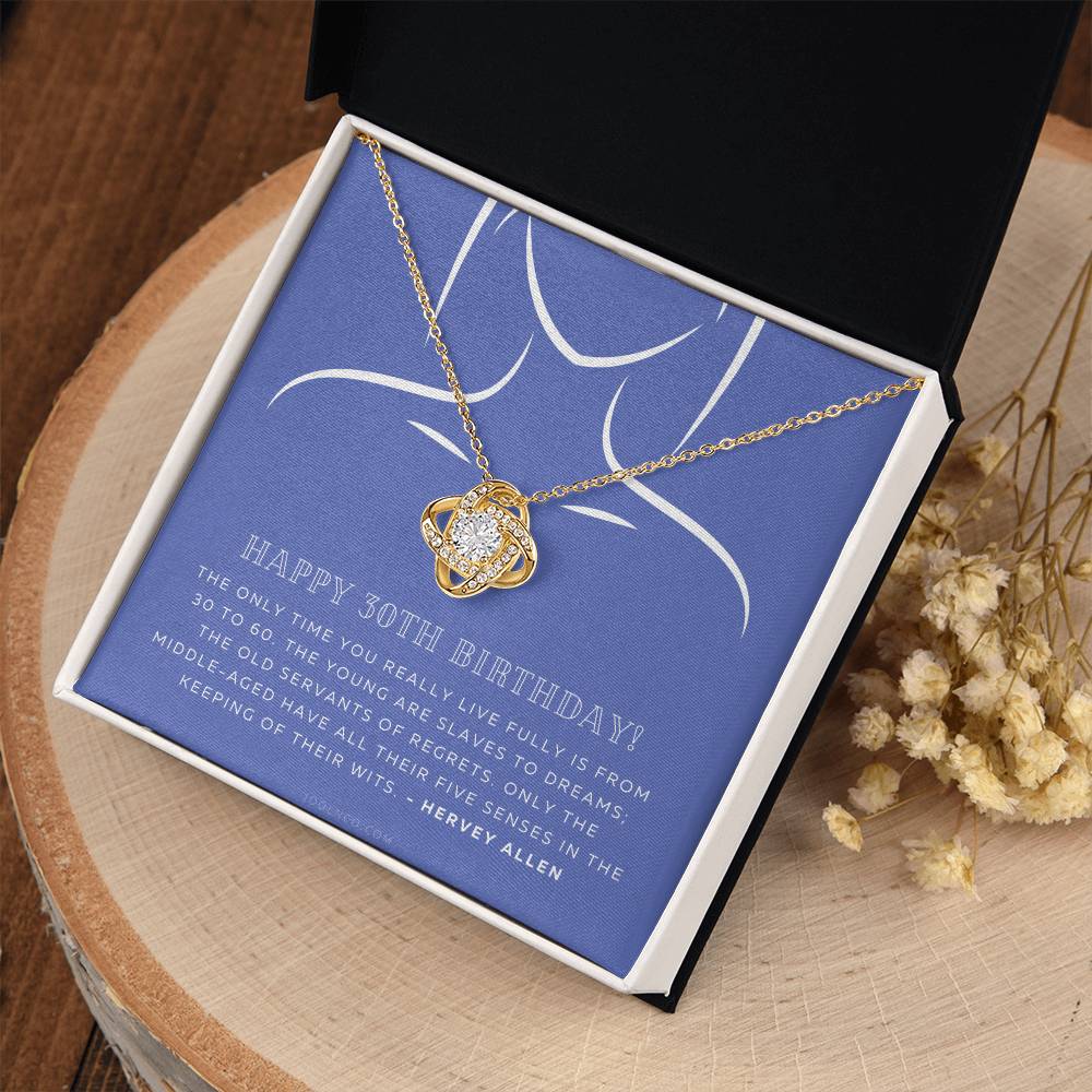 30th Birthday Gift for Her, 30th Birthday Gift for Women, 30th Birthday Gift Necklace, Happy 30th Birthday, Friend 30th Birthday