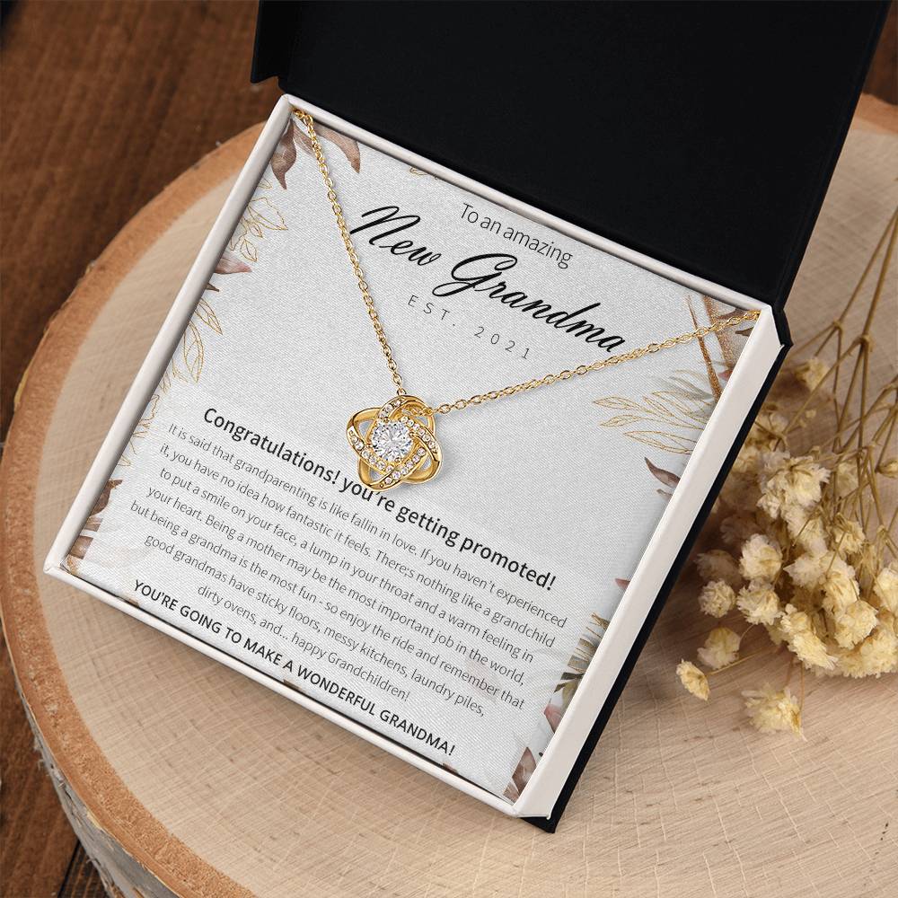 Promoted to Grandma, New Grandma Gifts, New Grandma, New Grandma Gifts for a Friend, New Grandma Gifts Ideas, New Grandma Gifts for Women, New Grandma Necklace, New Grandma Gifts 2021, Promoted to Grandma Pregnancy Reveal Gift, First Time Grandma