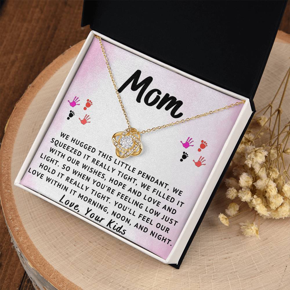 (Almost Gone) Mom Love From Kids Necklace