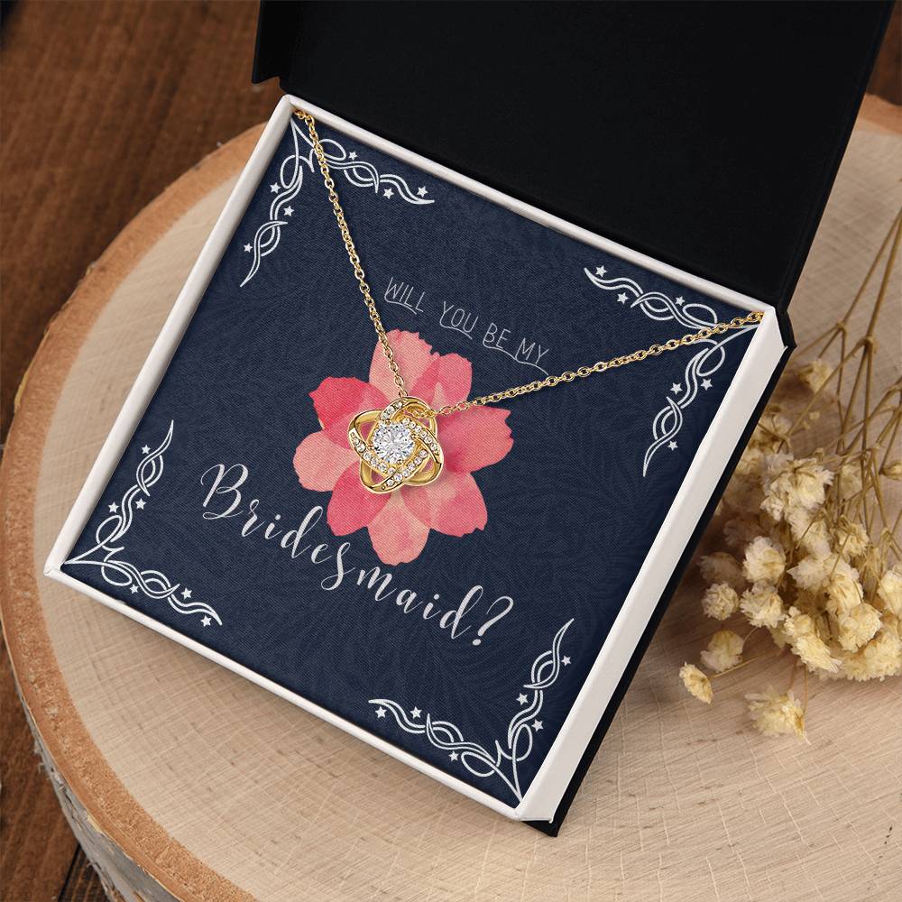 Bridesmaid Proposal Necklace | Bridesmaid Proposal Jewelry | Bridesmaid Proposal | Matron of Honor Gift | Maid of Honor Gift Necklace | Be My Bridesmaid | Will You Be My Bridesmaid?