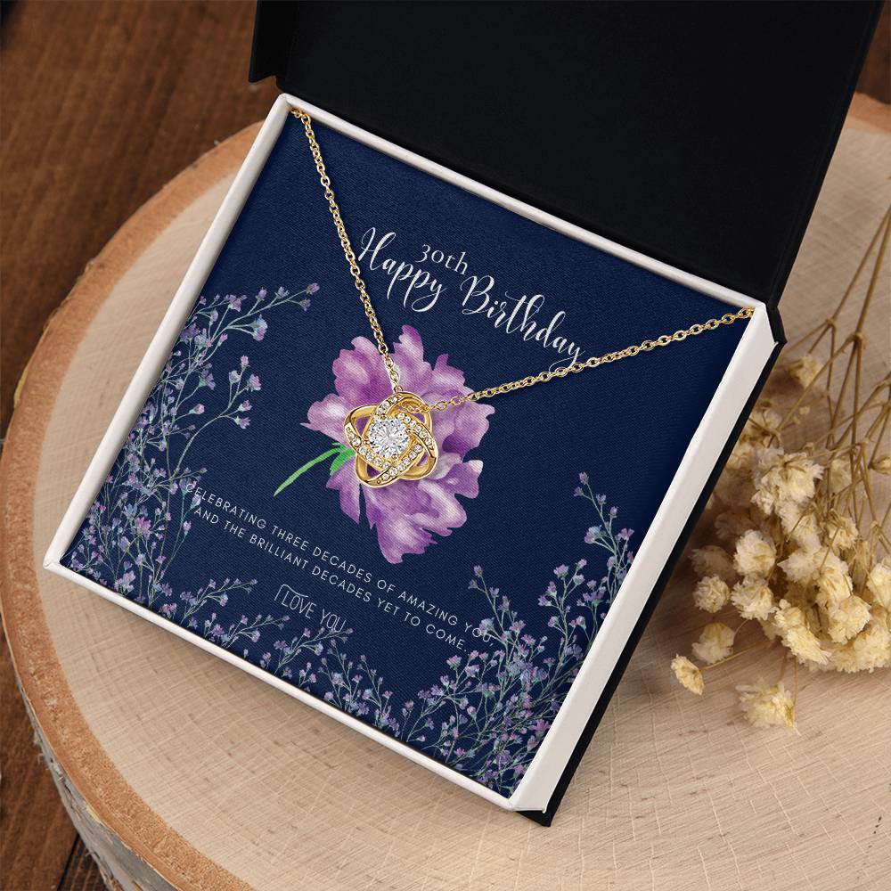 30th Birthday Gifts for Women | Necklace for Her | 3 Decade Jewelry | 30 Years Old | Best Friend Gift | 30th Birthday Gift Necklace | Birthday Gift | Jewelry Gift for Her