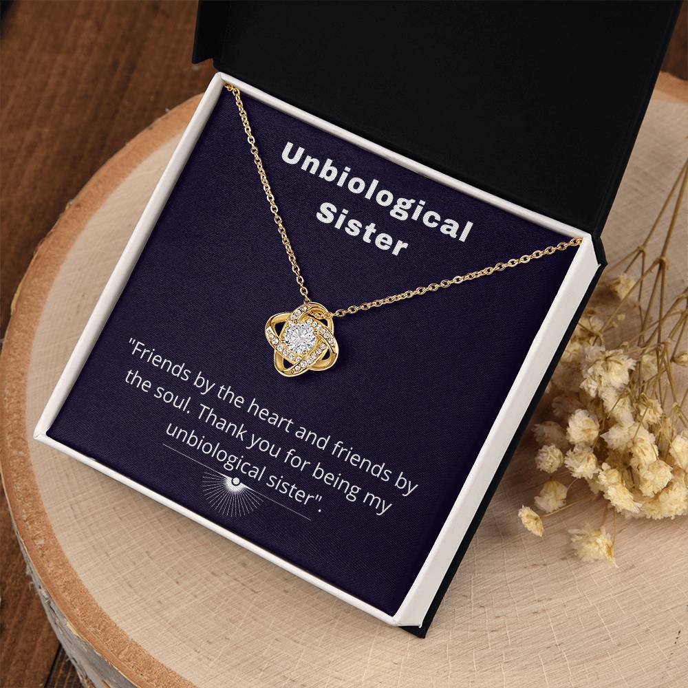 To My Unbiological Sister - Bestfriend Forever - Necklace