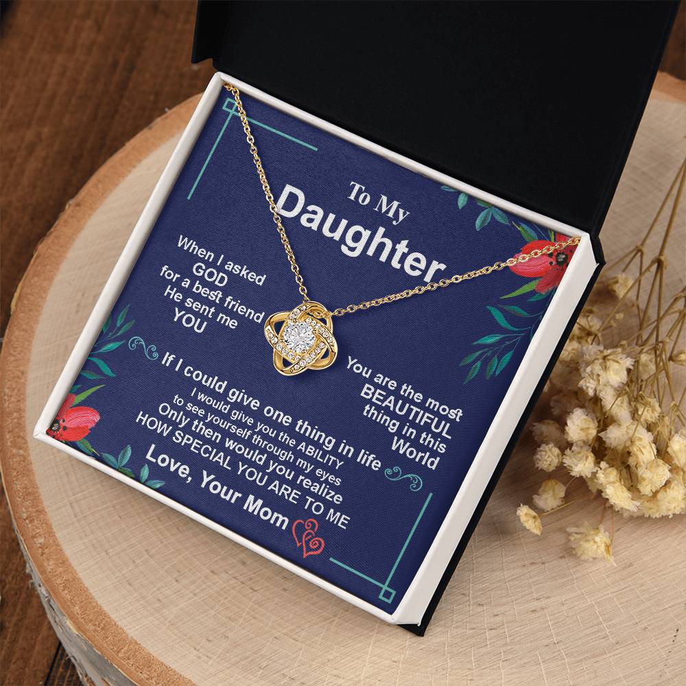 To My Daughter - You Are Special to Me - Necklace