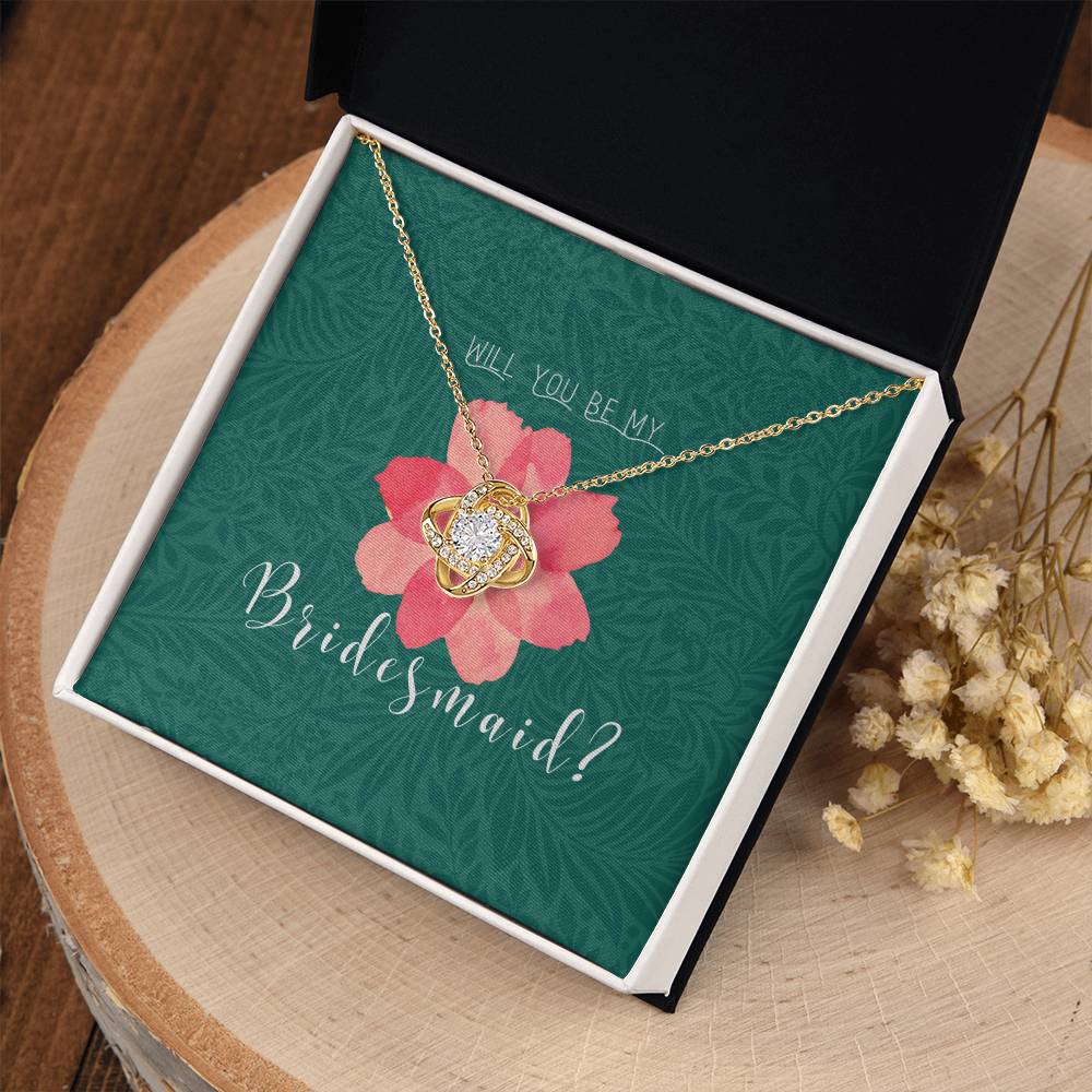 Bridesmaid Proposal Necklace | Bridesmaid Proposal Jewelry | Bridesmaid Proposal | Matron of Honor Gift | Maid of Honor Gift Necklace | Be My Bridesmaid | Will You Be My Bridesmaid?