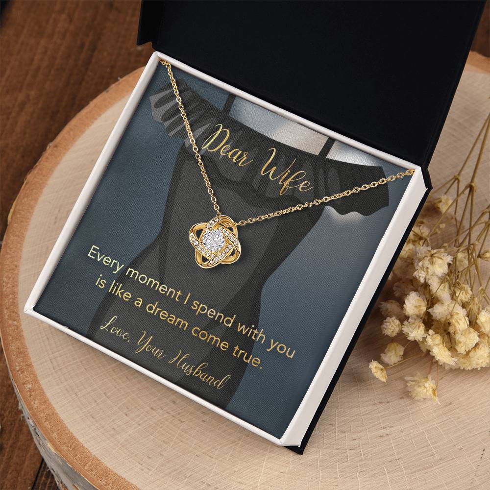 To My Wife Necklace - Every Moment