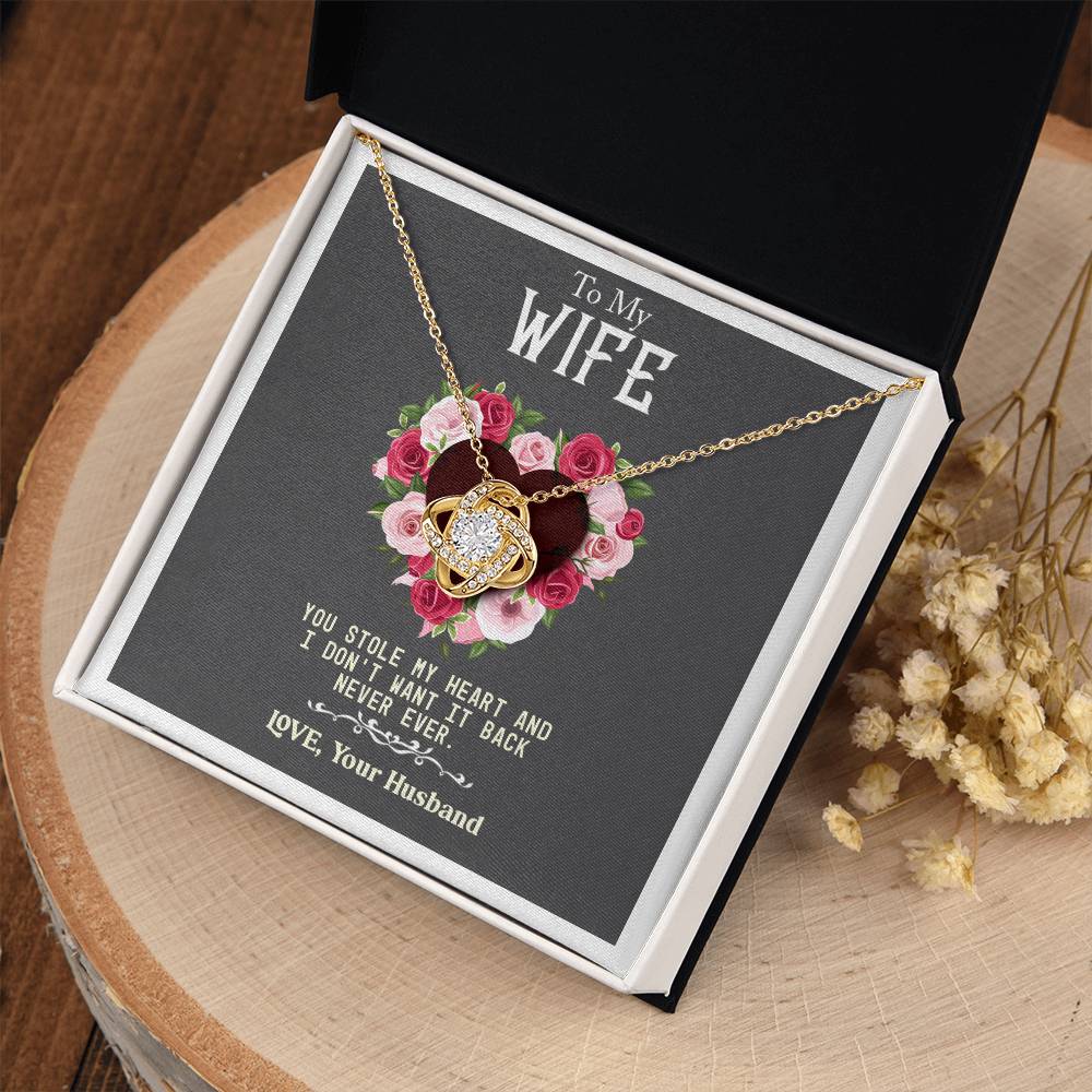 To My Wife - You Stole My Heart and I Don't Want It Back - Never Ever