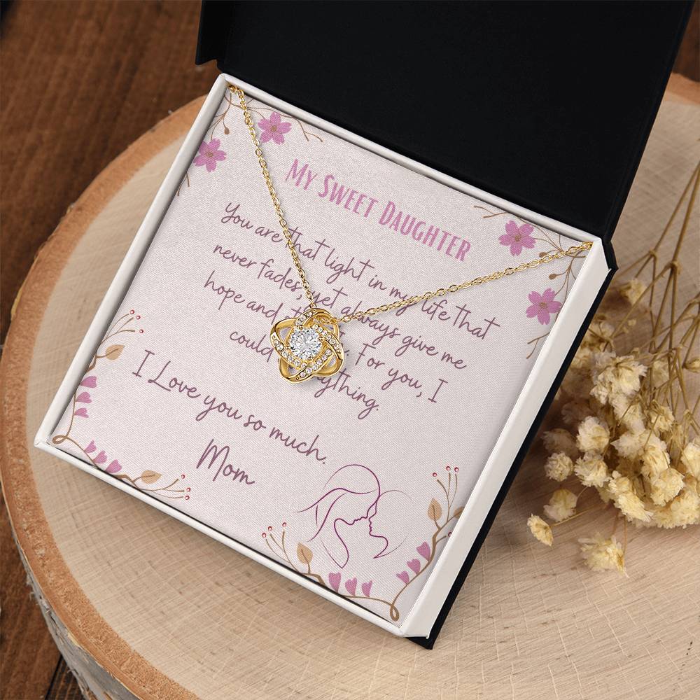 Daughter Necklace From Mom