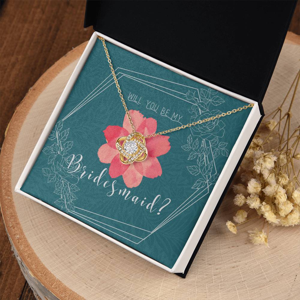 Bridesmaid Proposal Necklace | Bridesmaid Proposal Jewelry | Bridesmaid Proposal | Matron of Honor Gift | Maid of Honor Gift Necklace | Be My Bridesmaid | Will You Be My Bridesmaid?