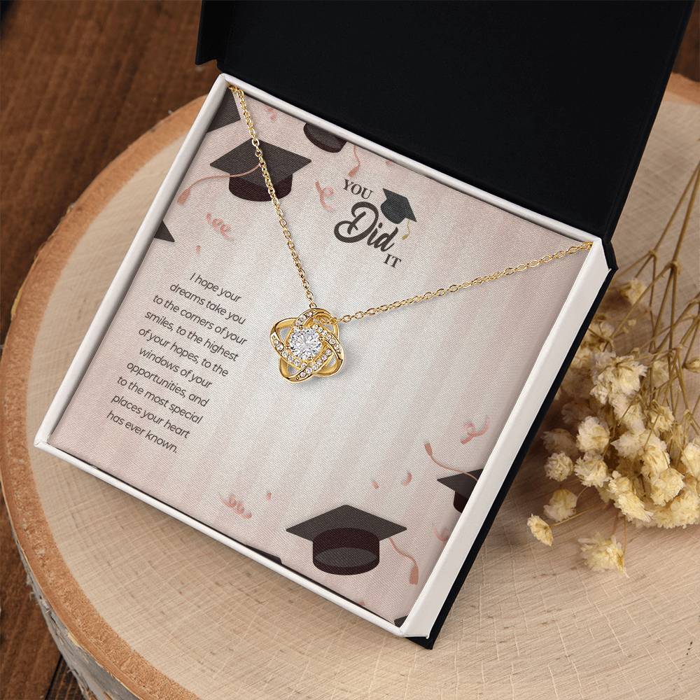 Taking You to Your Dreams - Love Knot Necklace