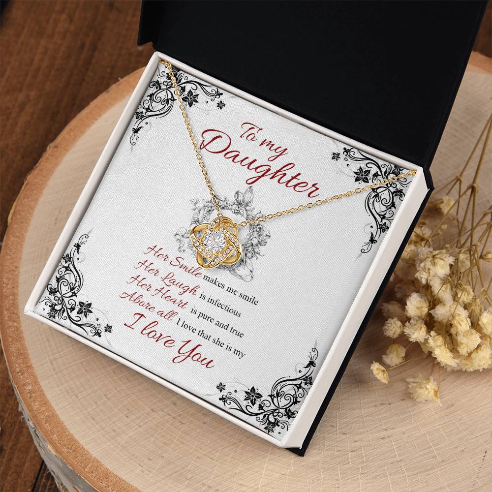 Laurel Wreath Necklace for Daughter