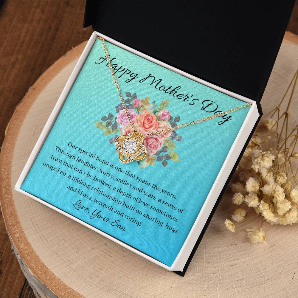 Happy Mother's Day - Love Knot Necklace - Love, Your Son