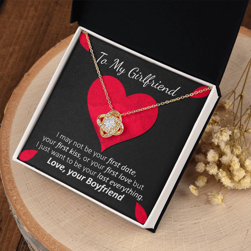(Premium) Love Knot Necklace | Personalized Gift for Your Loving Girlfriend! ❤️