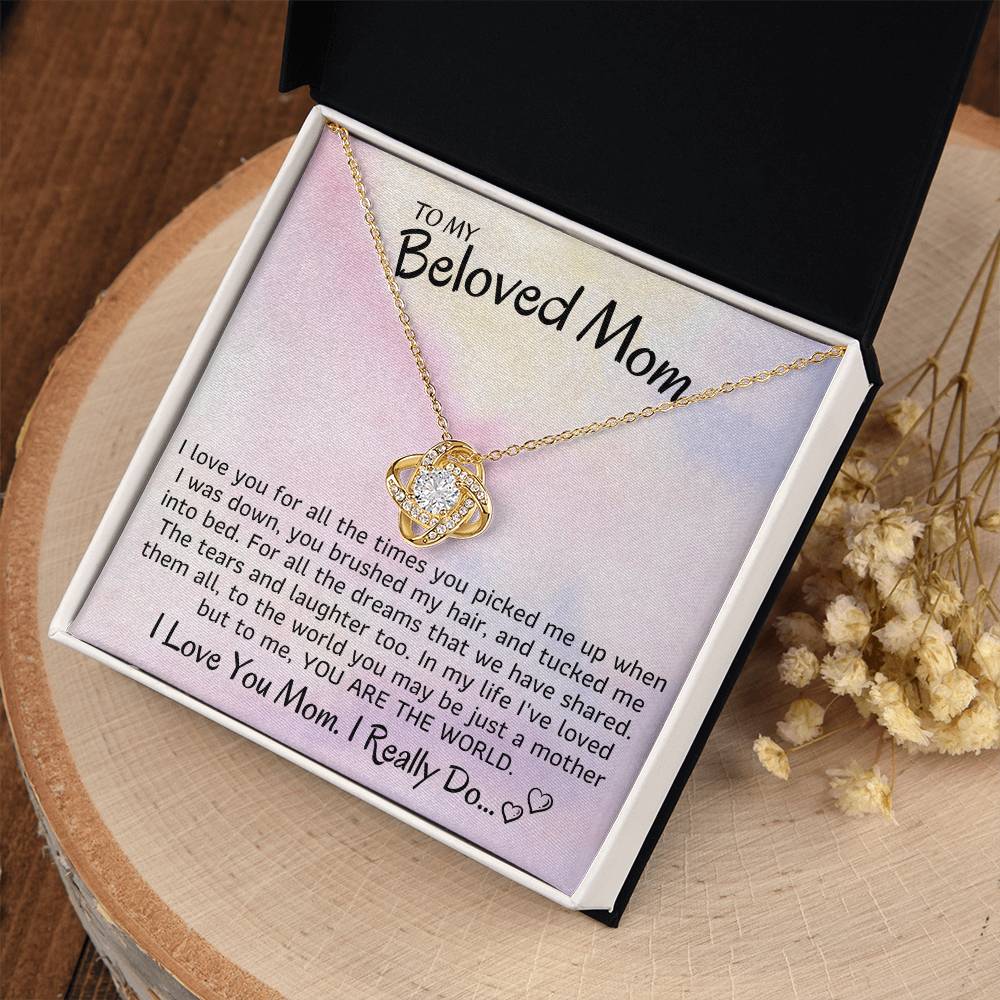 Enticing Love Knot Necklace
