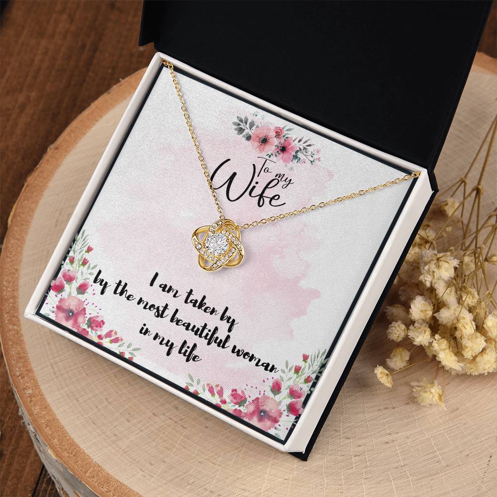 To My Wife Necklace - Anniversary Gift for Wife, Birthday Gift for Wife, Gift for Wife, Necklace for Wife, Gift for Wife Birthday