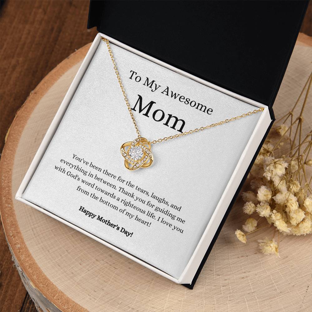 Mother's Day Laugh & Tears | Love Knot Necklace