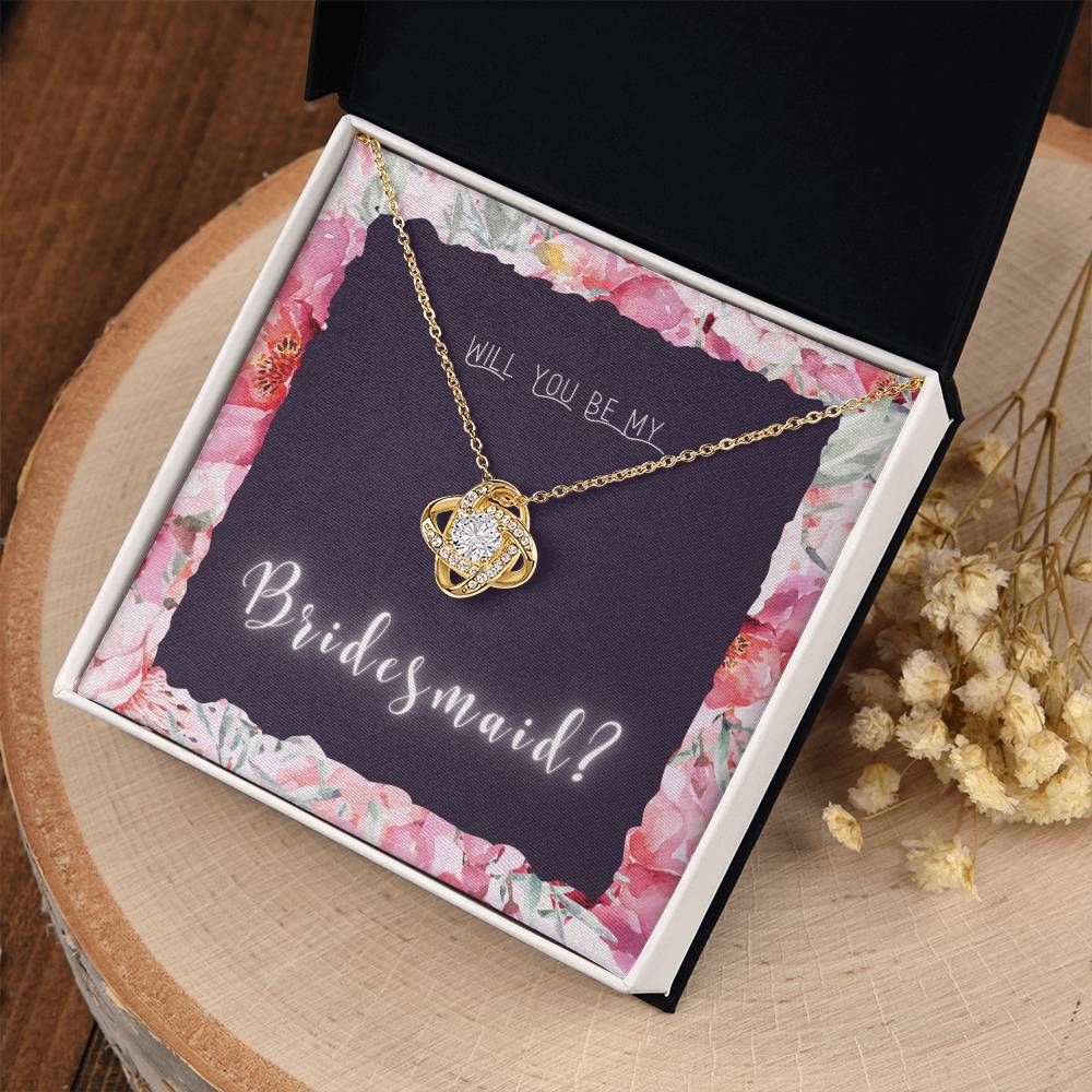 Bridesmaid Proposal Necklace | Bridesmaid Proposal Jewelry | Bridesmaid Proposal | Matron of Honor Gift | Maid of Honor Gift Necklace | Be My Bridesmaid | Will You Be My Bridesmaid?