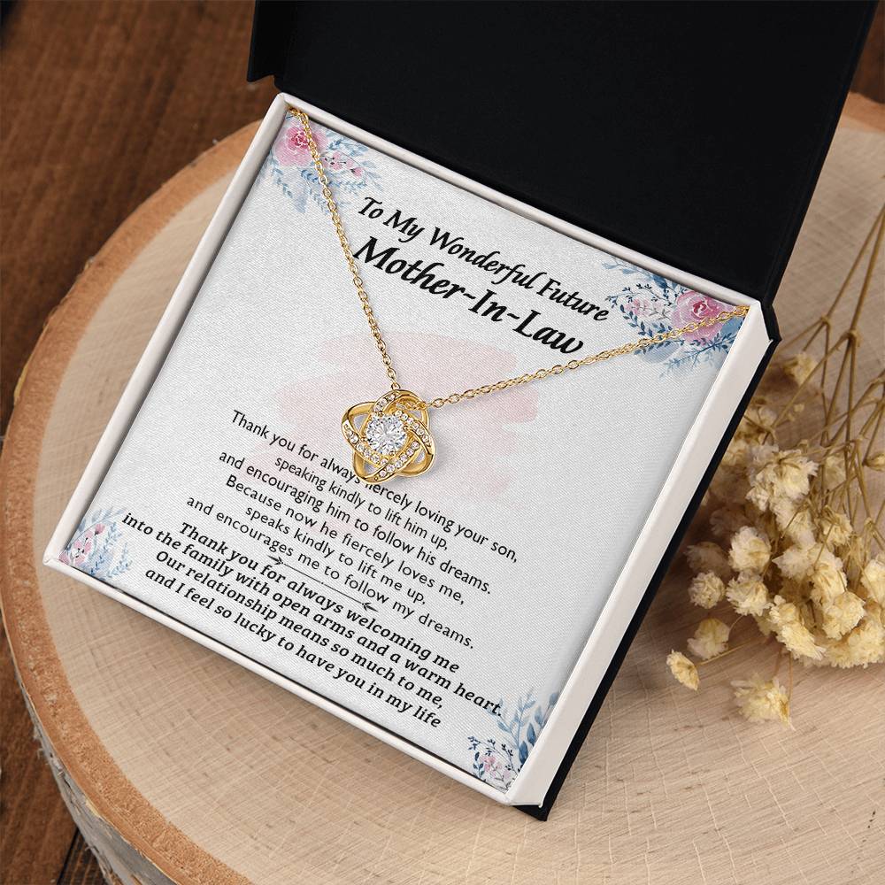 (Almost Gone) Gift for Future Mother-In-Law - Lift Him Up - Love Knot