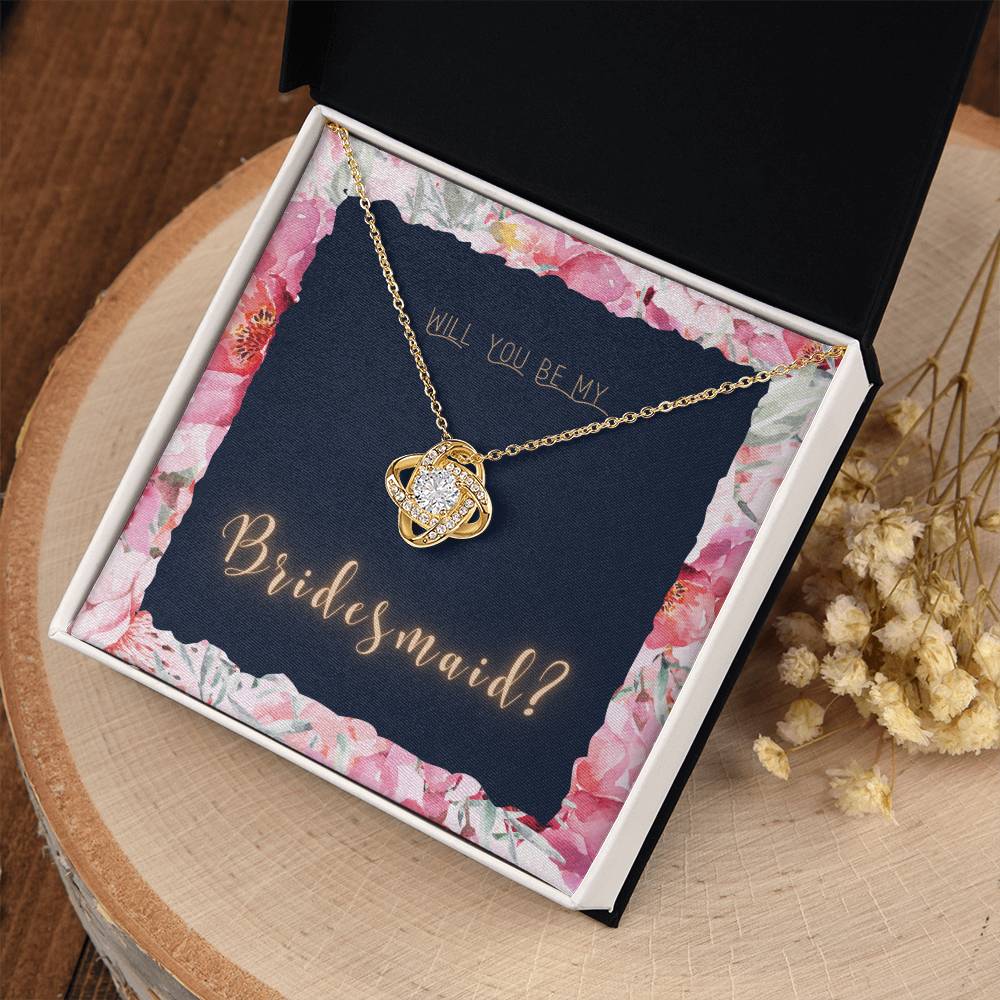 Bridesmaid Proposal Necklace | Bridesmaid Proposal Jewelry | Bridesmaid Proposal | Matron of Honor Gift | Maid of Honor Gift Necklace | Be My Bridesmaid | Will You Be My Bridesmaid?