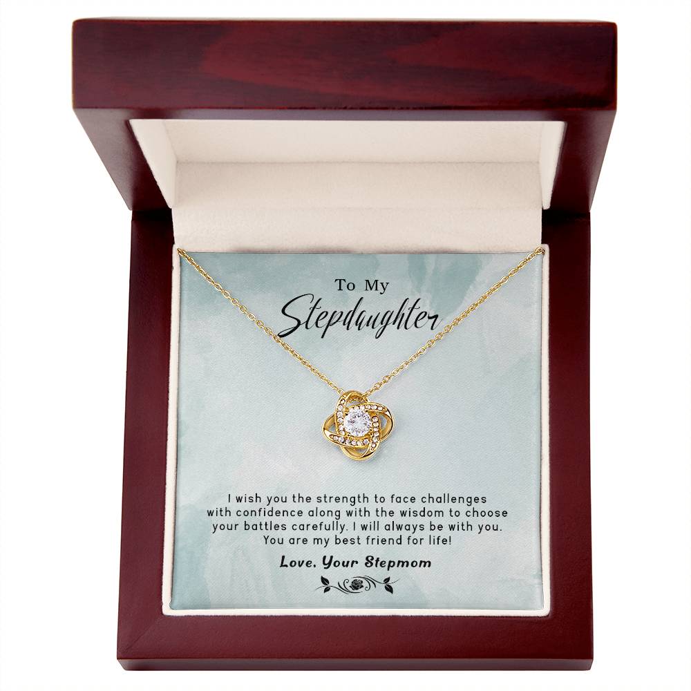 To My Stepdaughter - Best Friend for Life - Necklace