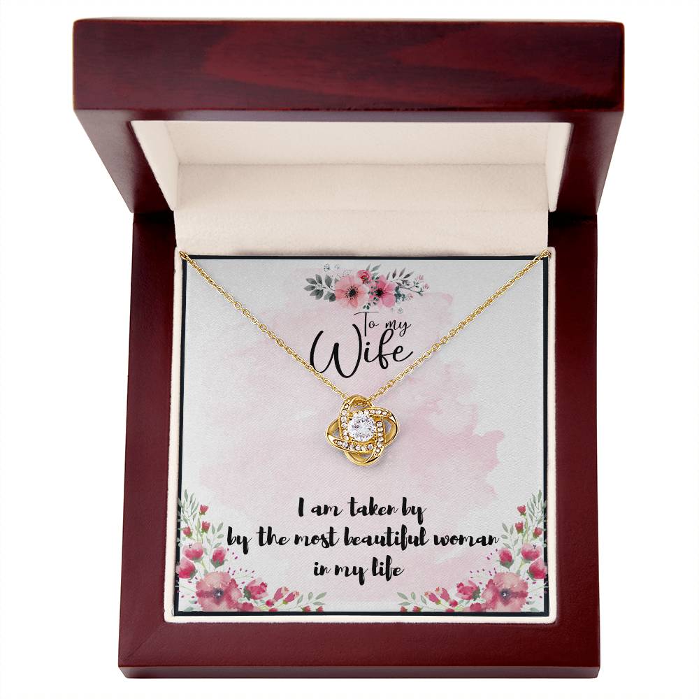 To My Wife Necklace - Anniversary Gift for Wife, Birthday Gift for Wife, Gift for Wife, Necklace for Wife, Gift for Wife Birthday